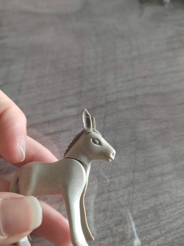 Famille ânes playmobil en très bon état - photo numéro 5