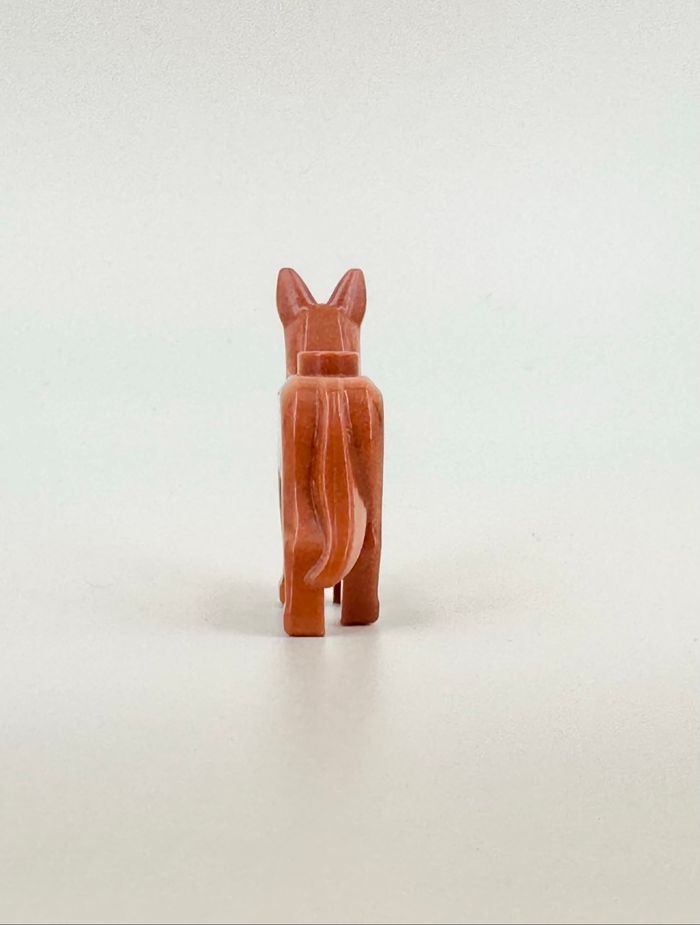 Lego Animaux City : Berger Allemand de couleur marron orangé - NEUF - photo numéro 4