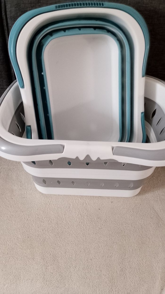 Panier à linge pliable - photo numéro 2