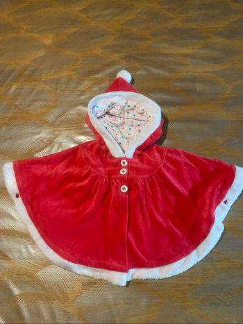 Cape de noël fille Orchestra 6 mois