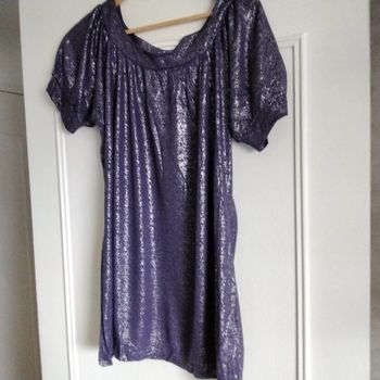 Tunique brillante taille 42 Etam