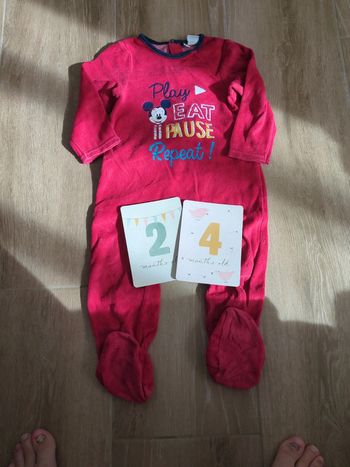 Pyjama 1piece Mickey 24mois