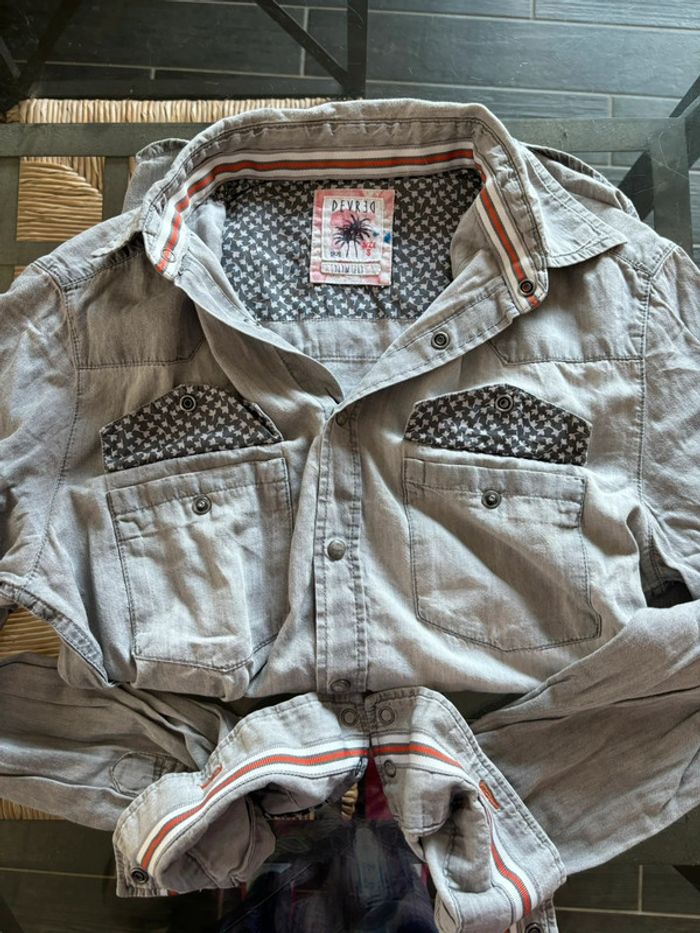 Chemise homme Devred taille S grise - photo numéro 7