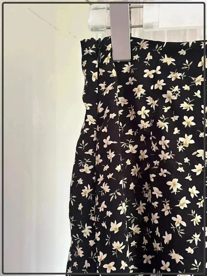 Jupe fleurie longue taille 36 marque shein * - photo numéro 3