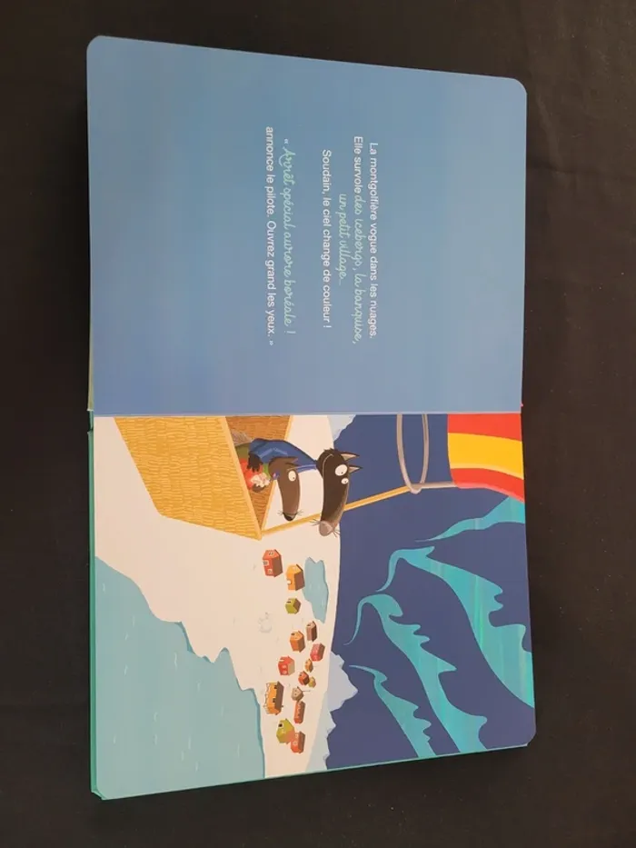 Livre le merveilleux voyage de p'tit loup auzou éveil volets - photo numéro 9