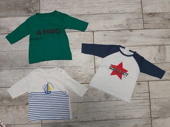 Tee-shirts 3 mois