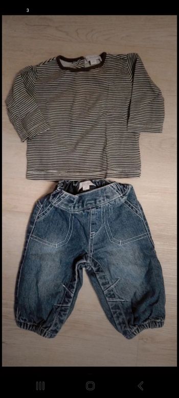 Ensemble garçon 3 mois