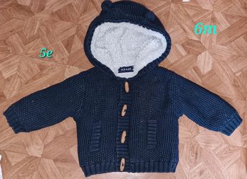 Gilet epais 6mois kiabi