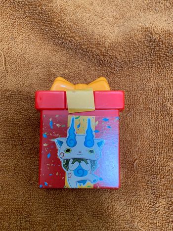 Jeu jouet YokaïWatch 1 Mc Donald’s happy meal menu enfant  Chat rouge Jibanyan Fandom Chat blanc