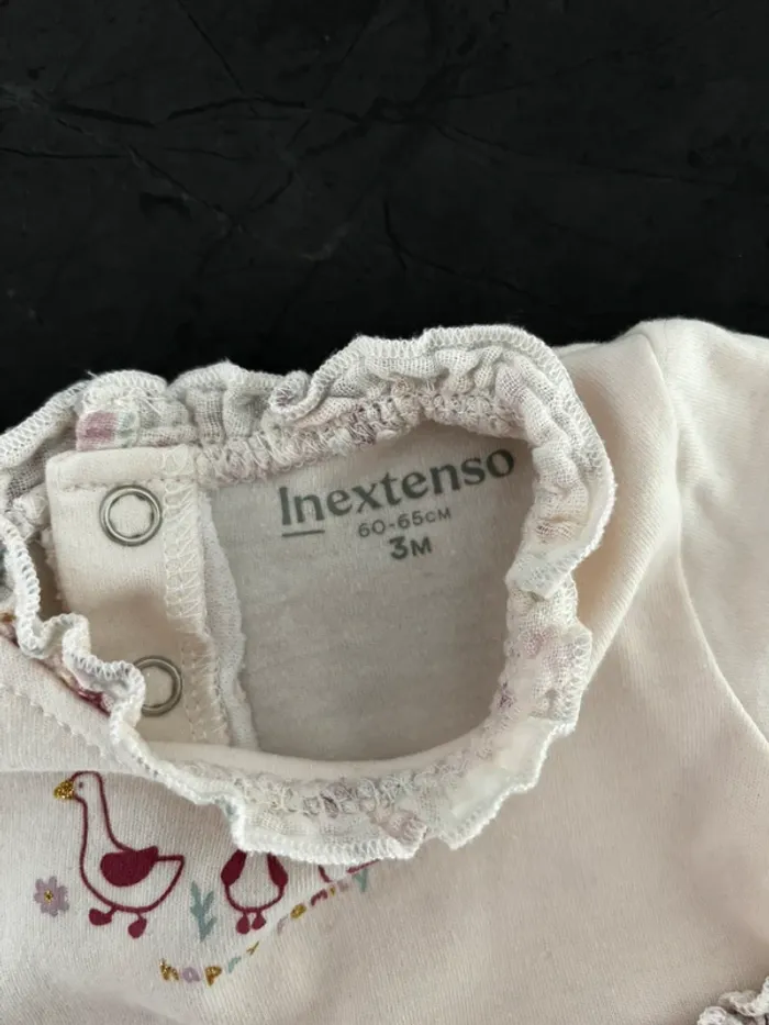 Robe avec body intégré - 3 mois - photo numéro 4