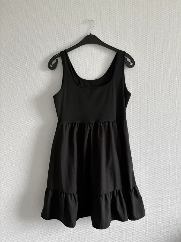Robe débardeur noire