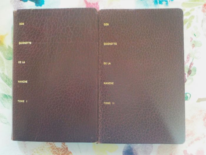 DON QUICHOTTE DE LA MANCHE T1&2 de Miguel CERVANTES Ed. Le Club du Livre Français 1948