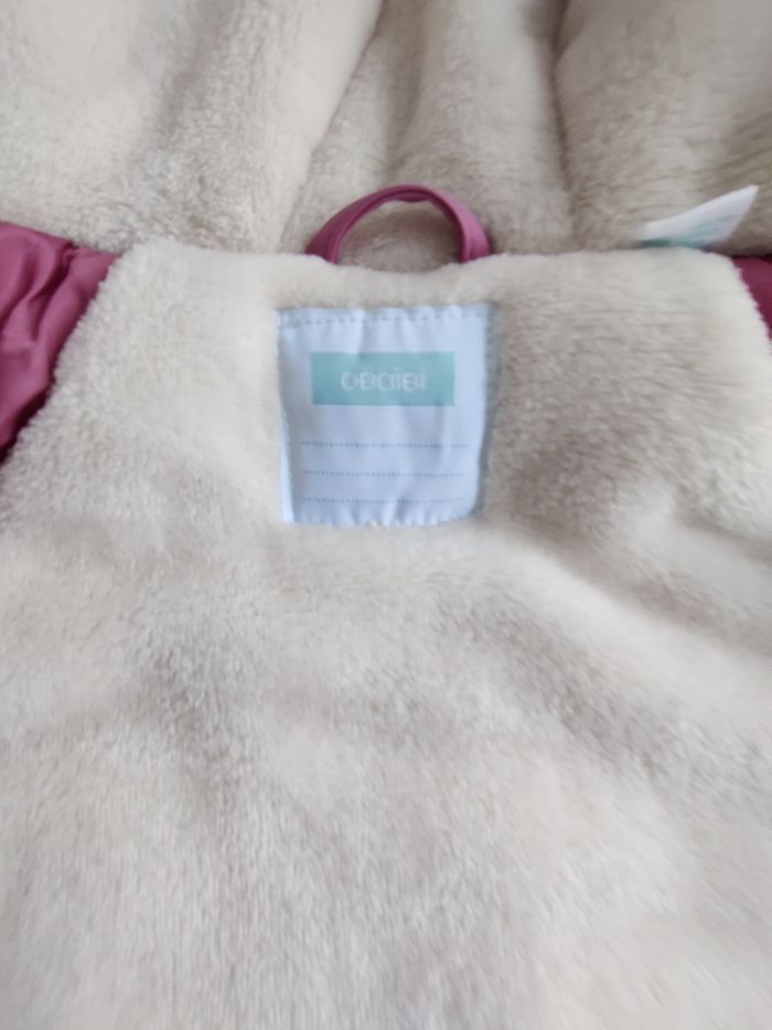 Manteau ciré obaibi rose - photo numéro 3