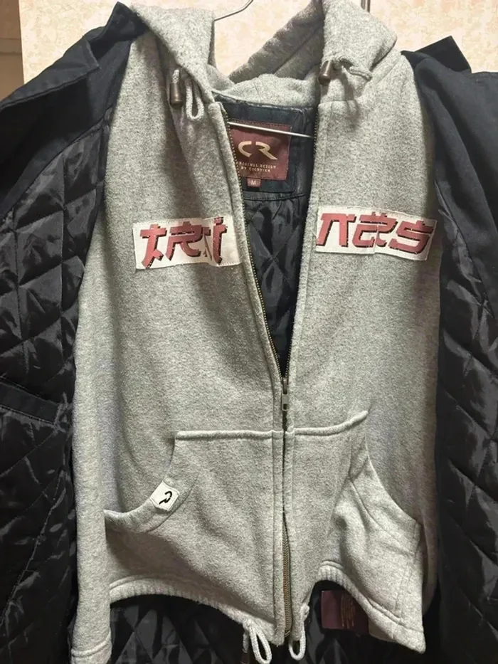 Double manteau taille M marque C R by cocotier - photo numéro 7
