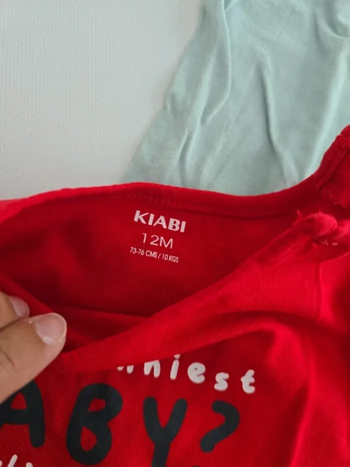 Lot de 2 tee shirts manches courtes - photo numéro 2