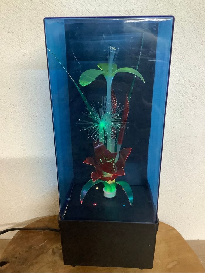 Lampe fibre optique vintage - photo numéro 3