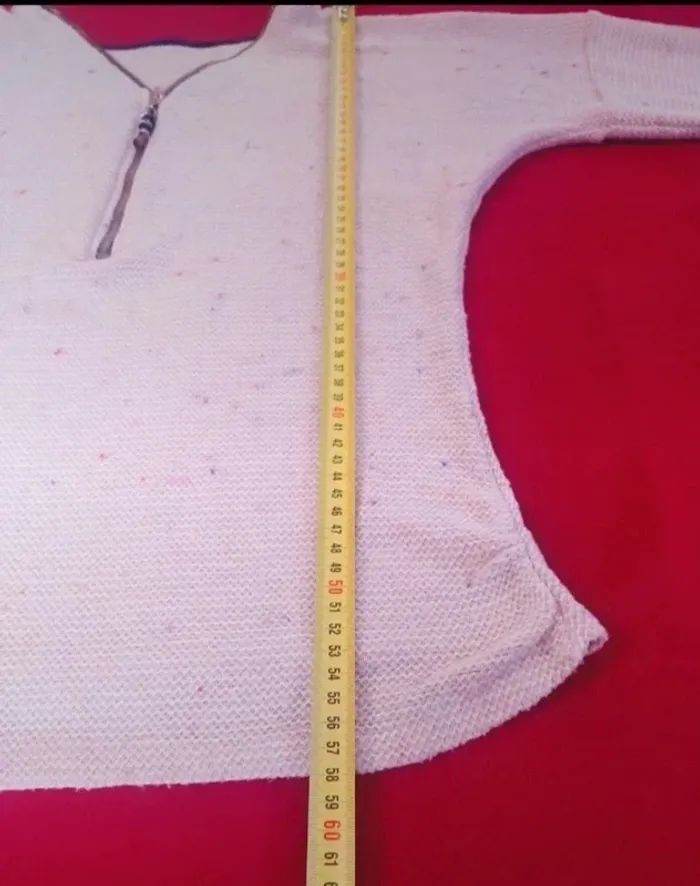 Pull fluide extensible  saumon rosé - photo numéro 4