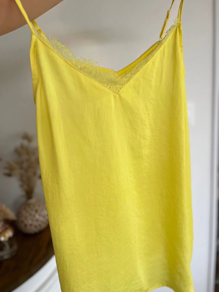 Débardeur jaune