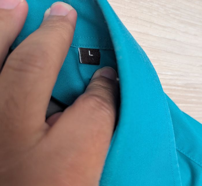 Chemise homme DEVRED, taille L, très bon état - photo numéro 2