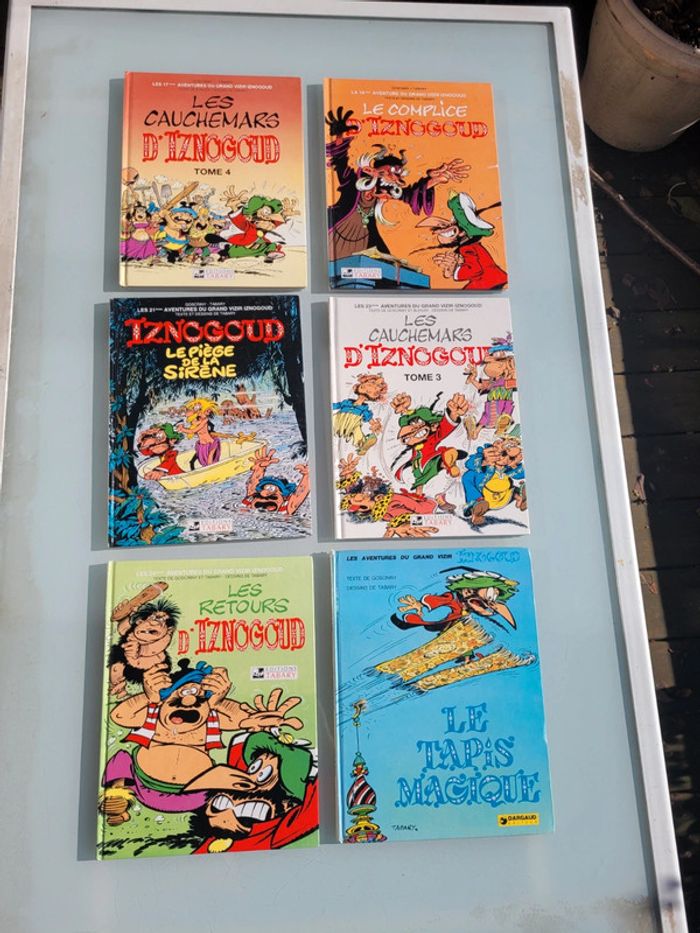 6 BD Iznogoud : tomes 18, 21 et 24, les cauchemars d'Iznogoud tomes 3 et 4 + 1 ancien - photo numéro 2