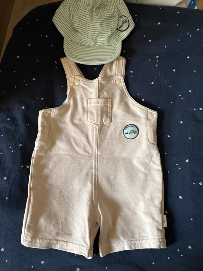 Salopette + casquette