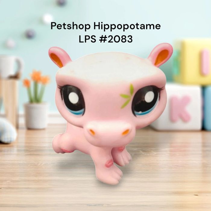 Little Petshop Hippopotame LPS #2083 Hasbro