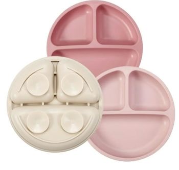 Assiette silicone