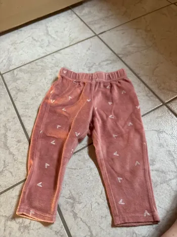 Pantalon de pyjama avec motif cœur