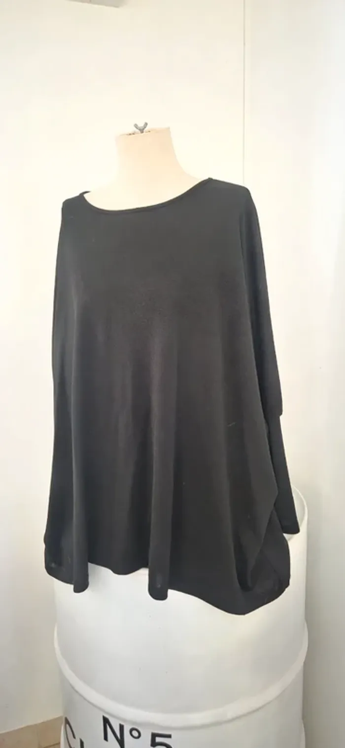 Haut manches longues loose, oversize Made in italy - photo numéro 4