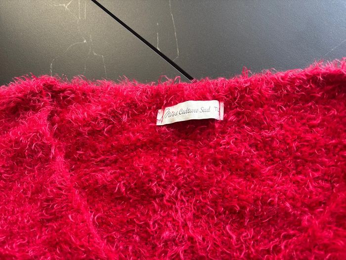 Pull rouge taille unique - photo numéro 3