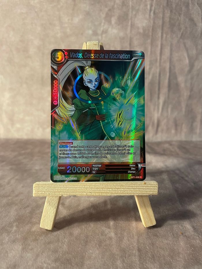Bt1-009 R - Vados, Deesse de la fascination - dbz card game - version française