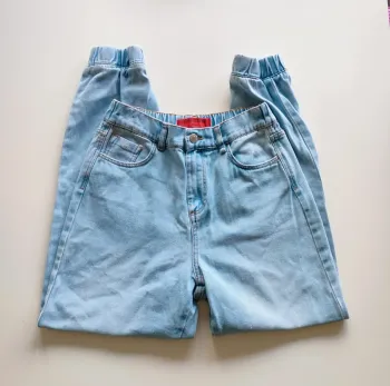 Jean Mom taille haute Jennyfer XS