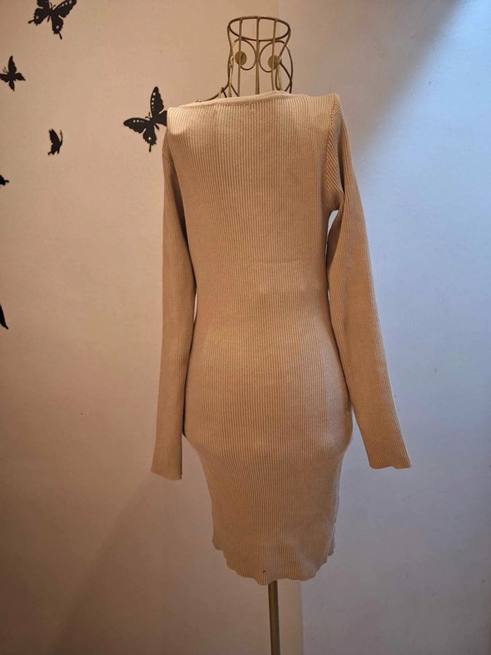 Pull tunique & laçage en strass - photo numéro 4