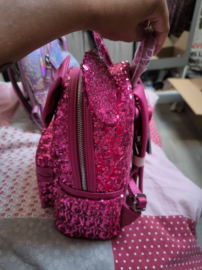Loungefly sequin magenta - photo numéro 2