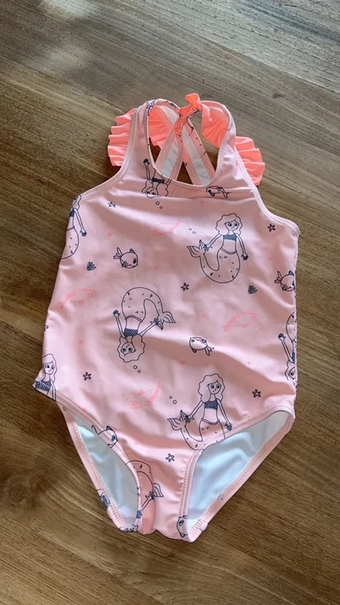 Maillot une pièce fille 36 mois kiabi