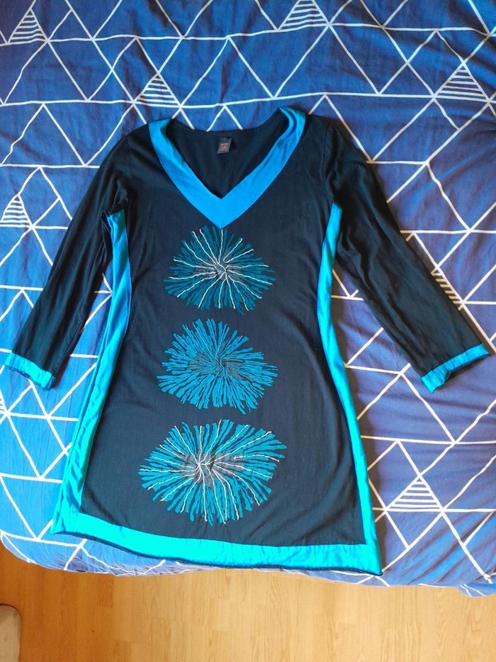 Robe manche longue taille L - photo numéro 3