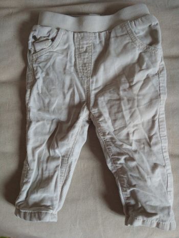 Pantalon aspect velours taille 12 mois en très bon état marque Tex