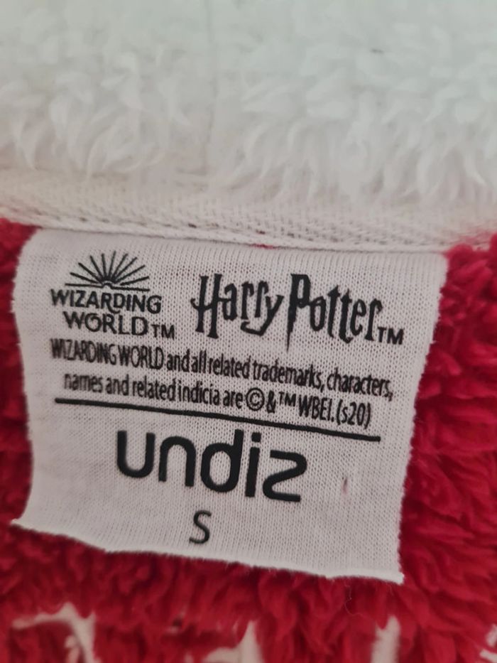 Robe de chambre veste piloupilou harry Potter griffon d'or - photo numéro 6