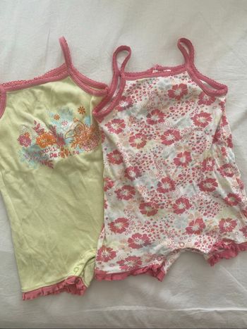 Lot de 2 combishort