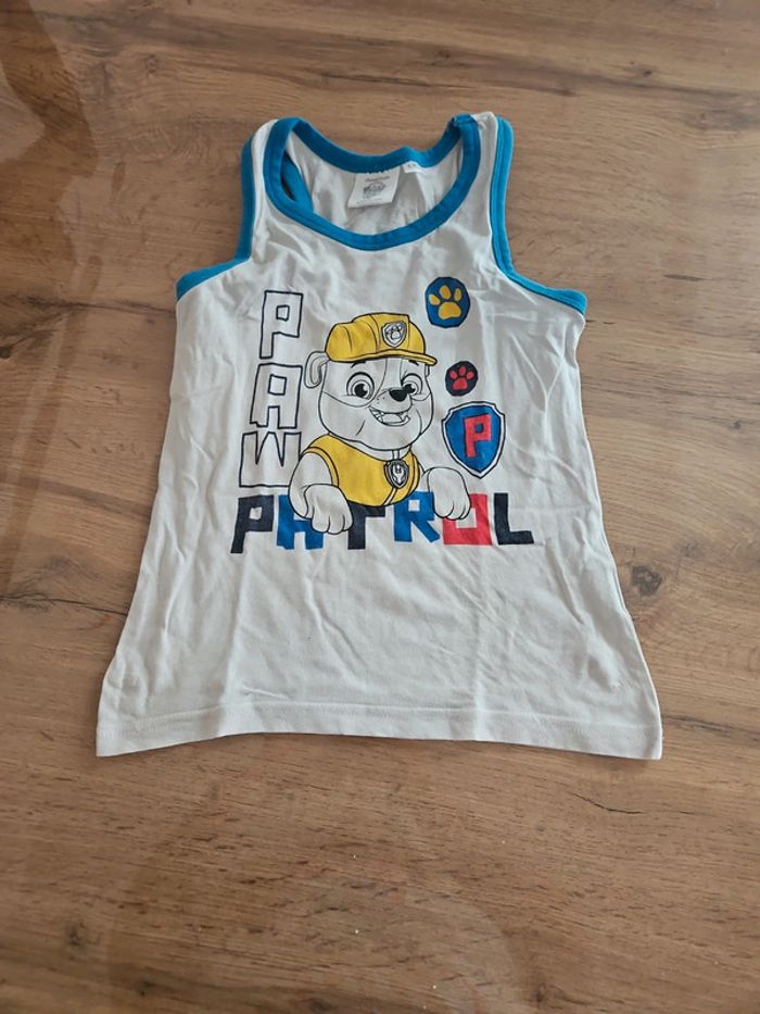 Débardeur pat patrouille 6 ans