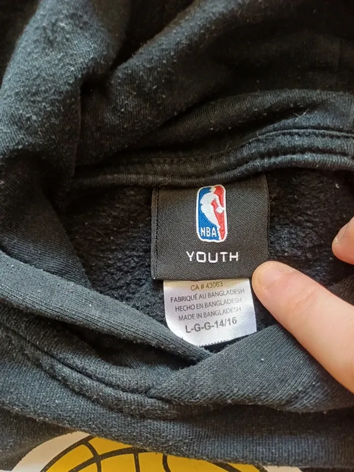 Sweat à capuche nba lakers - photo numéro 3