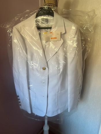 Blazer femme blanc neuf Fair Lady taille 38