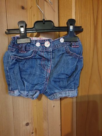 Short fille - taille 3 mois - Tape à l'œil