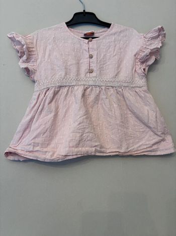 🌸Blouse manche courte tape à l’œil rose 5 ans 🌸