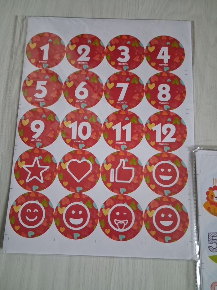 Lot de 3 sachets de 4 planches de stickers - photo numéro 2