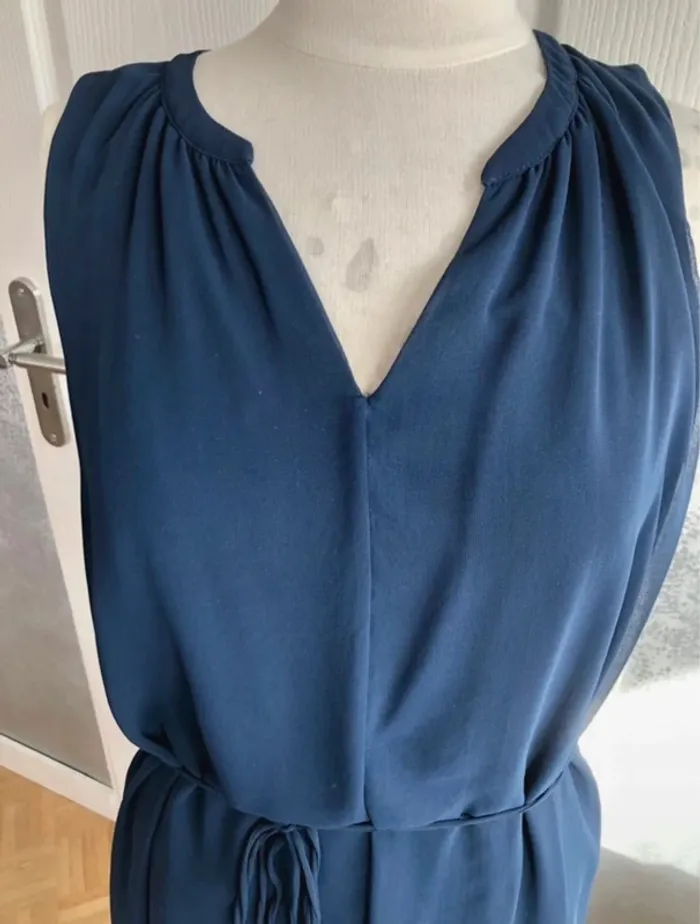 Robe Naf Naf Bleu Marine - photo numéro 4