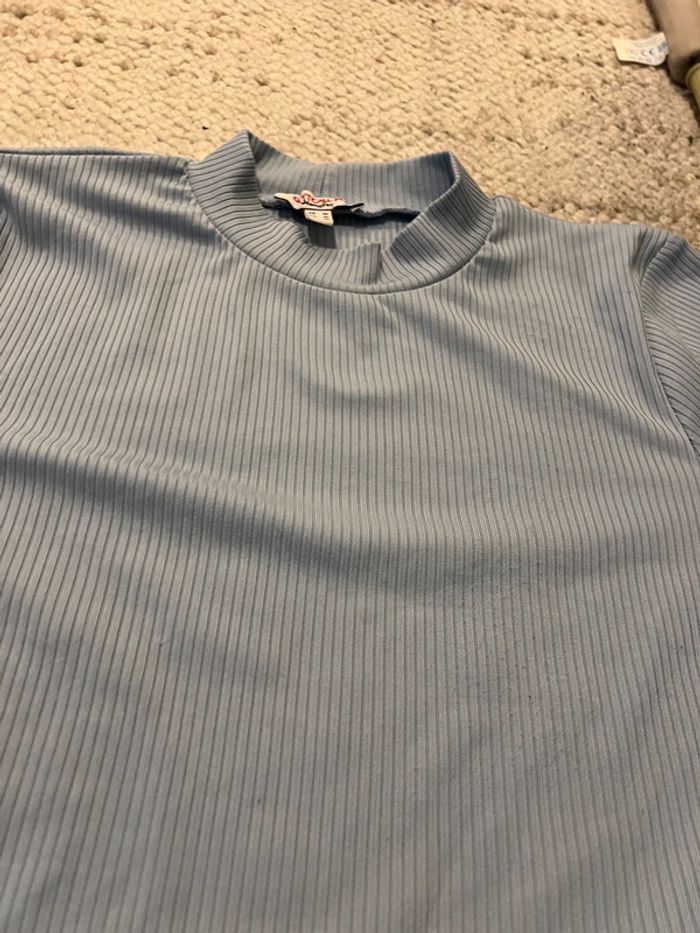 T-shirt manche longue top court taille M - photo numéro 6
