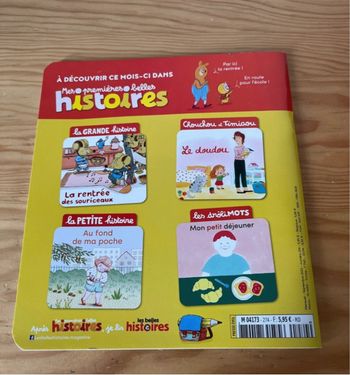 Livre Mes premières histoires 2-5ans