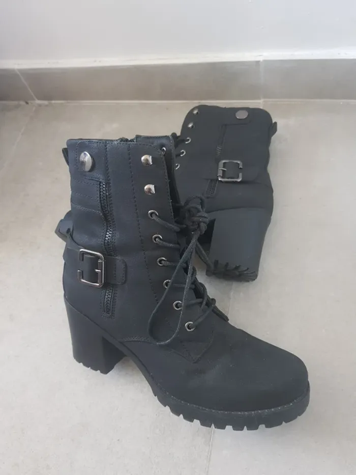Bottine Mi Haute Taille 39