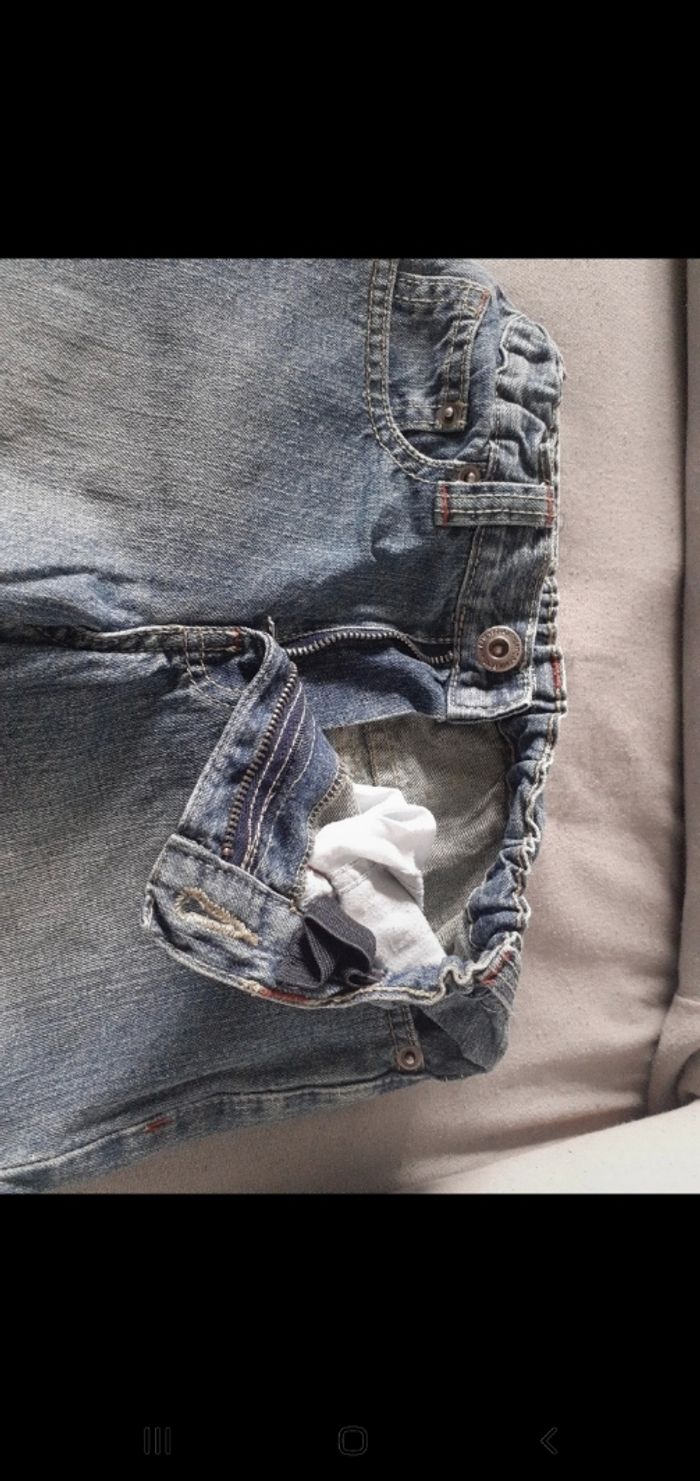 Short en jean clair - photo numéro 2